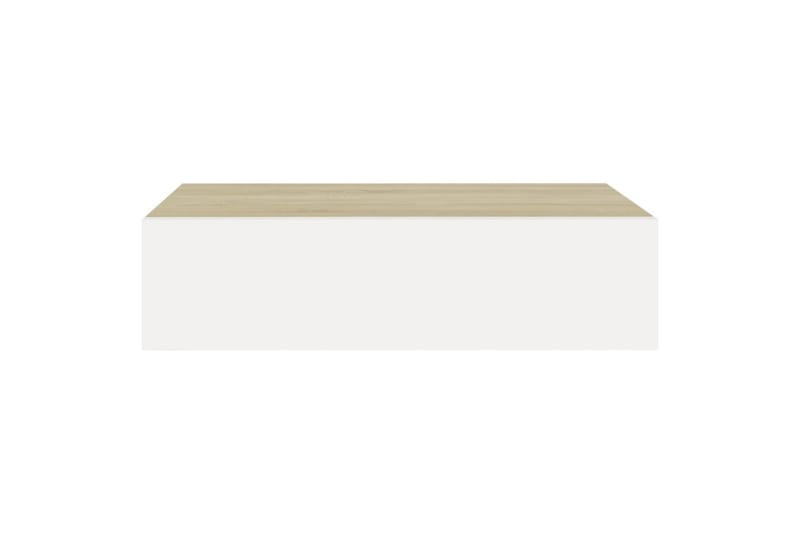 Seinälaatikkohyllyt 2 kpl 40x23,5x10 cm MDF - Harmaa - Säilytys - Hylly - Seinähylly