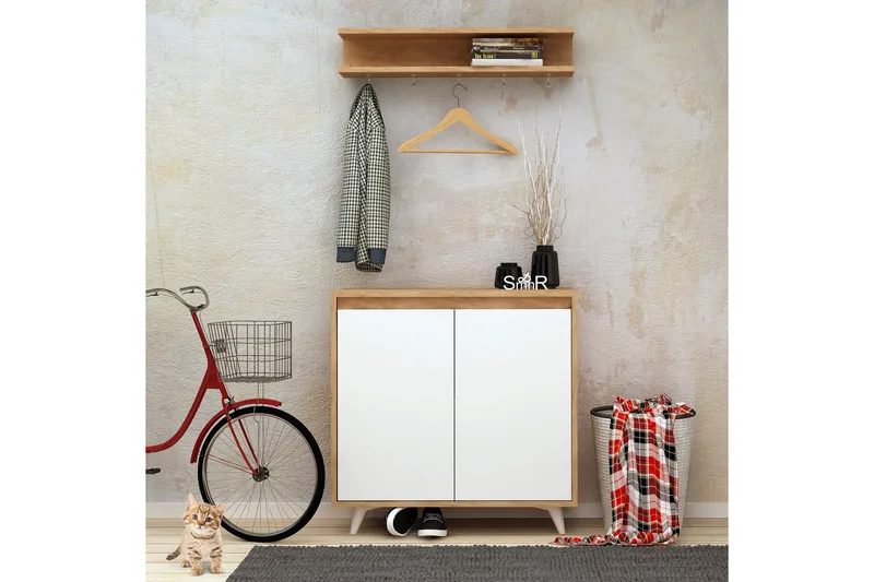 Senkki/Hattuhylly Naidaj - Huonekalut - Kalustesetit - Eteisen kalustesetit