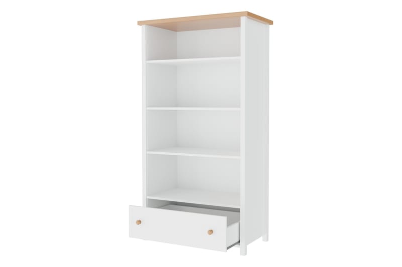 Storys Kirjahylly 85x42 cm - Musta - Säilytys - Hylly - Kirjahylly