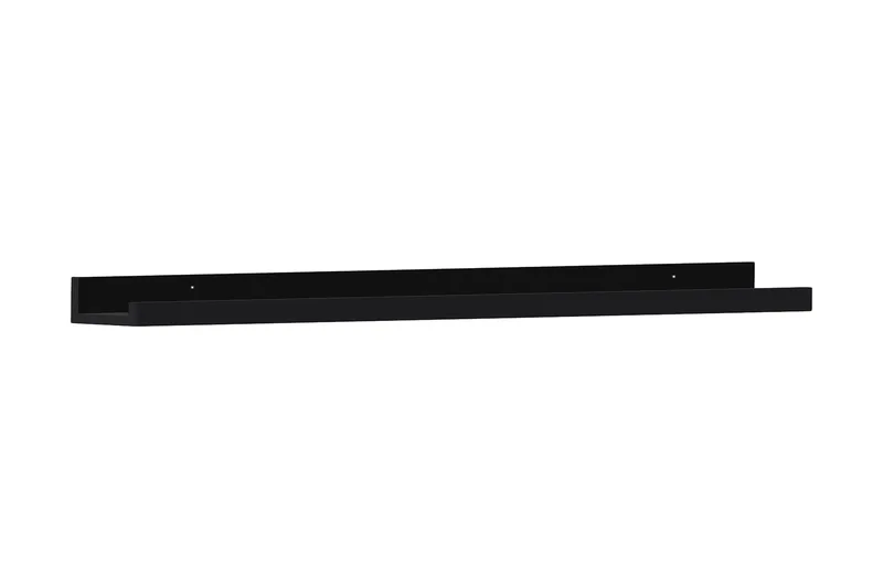 Black Shelf Tauluhylly MDF 90 cm Musta, Musta