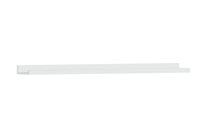White Shelf Tauluhylly MDF 110 cm Valkoinen - Valkoinen - Tauluhylly - Kirjataso