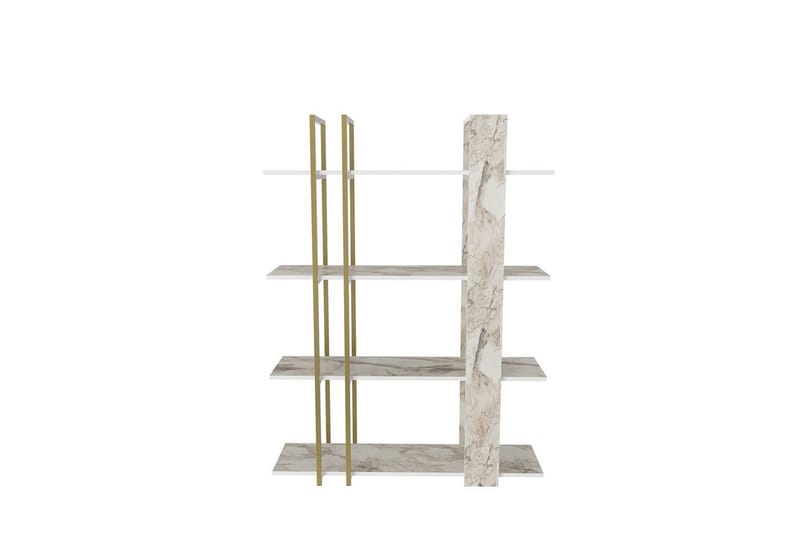 Thyra Kirjahylly 120 cm - Keltainend - Säilytys - Hylly - Kirjahylly