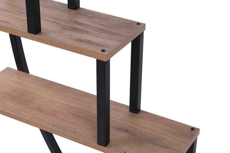 Tikashylly Jeremiah 85x35 cm - Musta - Säilytys - Hylly - Tikashylly