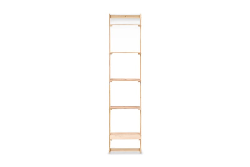 Tikashylly setripuu 41,5 x 30 x 176 cm - Beige - Säilytys - Hylly - Seinähylly