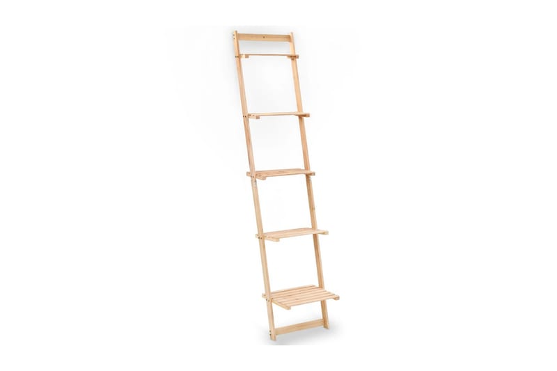 Tikashylly setripuu 41,5 x 30 x 176 cm - Beige - Säilytys - Hylly - Seinähylly