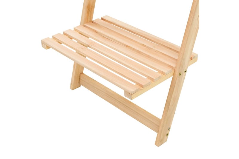 Tikashylly setripuu 41,5 x 30 x 176 cm - Beige - Säilytys - Hylly - Seinähylly