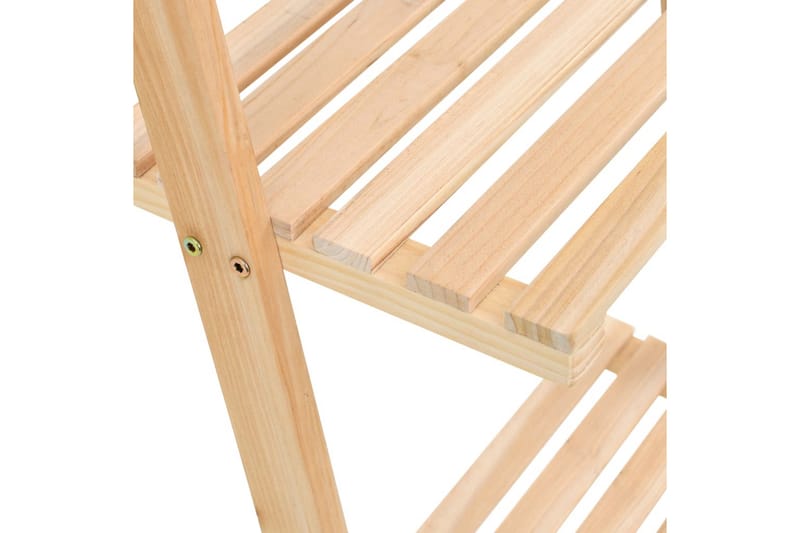 Tikashylly setripuu 41,5 x 30 x 176 cm - Beige - Säilytys - Hylly - Seinähylly
