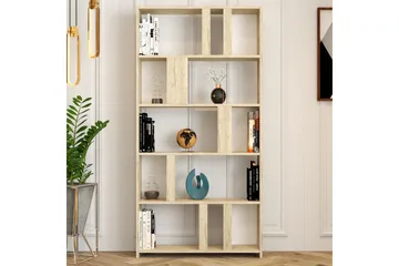 Timiza Kirjahylly 90 cm - Beige - Säilytys - Hylly - Kirjahylly
