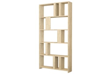 Timiza kirjahylly 90 cm tammi - Beige - Säilytys - Hylly - Kirjahylly