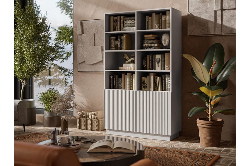 Torvalen Kirjahylly 100 cm - Beige - Säilytys - Hylly - Kirjahylly