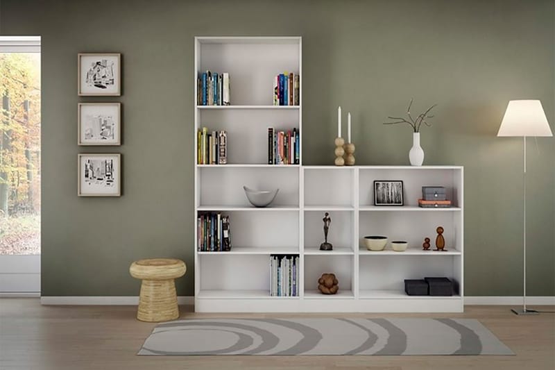 Trysil-kirjahylly 41 cm, matala - Säilytys - Hylly - Kirjahylly