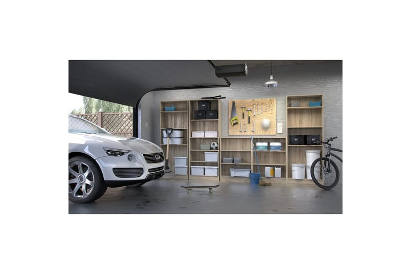 Trysil kirjahylly 79 cm tammi - Beige - Säilytys - Hylly - Kirjahylly