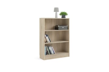 Trysil kirjahylly 79 cm tammi - Beige - Säilytys - Hylly - Kirjahylly