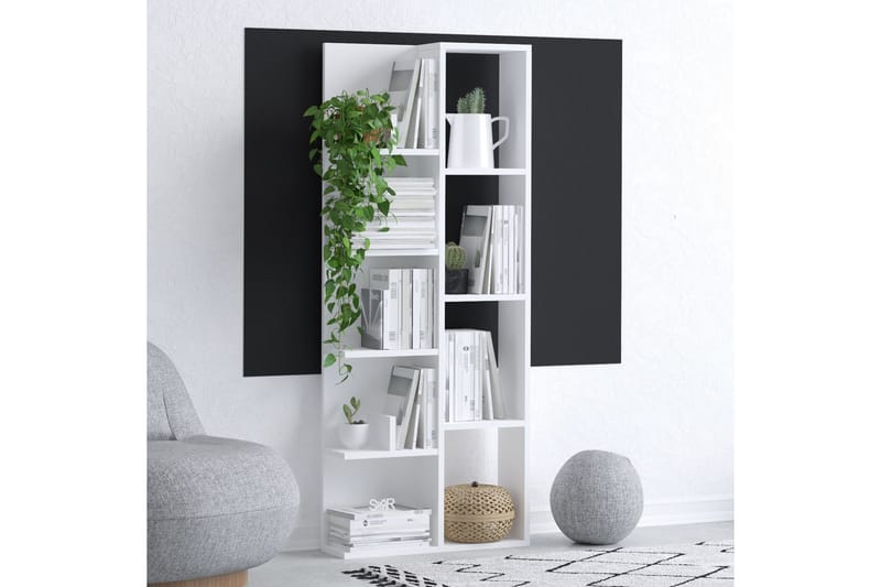 Viva kirjahylly 60x18 cm valkoinen - Hanah Home - Säilytys - Hylly - Kirjahylly