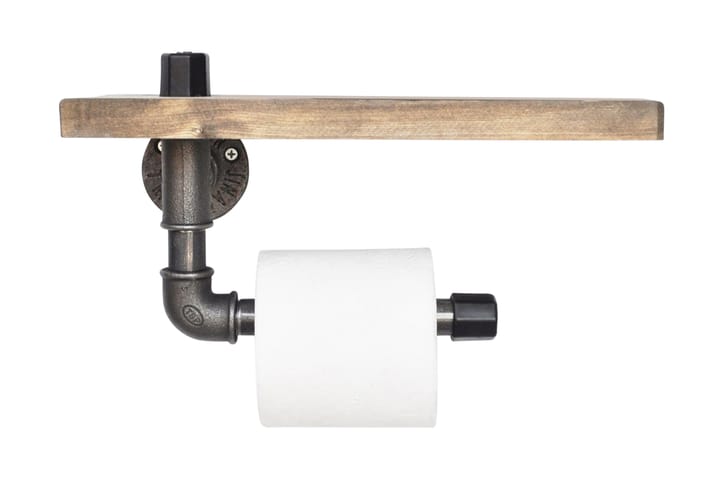WC-paperiteline Arthur Putki/Puu - Seinähylly - Hylly - Keittiöhylly