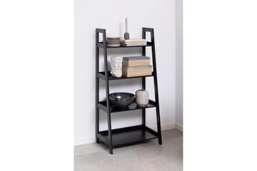 Wilele kirjahylly 63 cm maalattua puuta - Musta - Säilytys - Hylly - Kirjahylly
