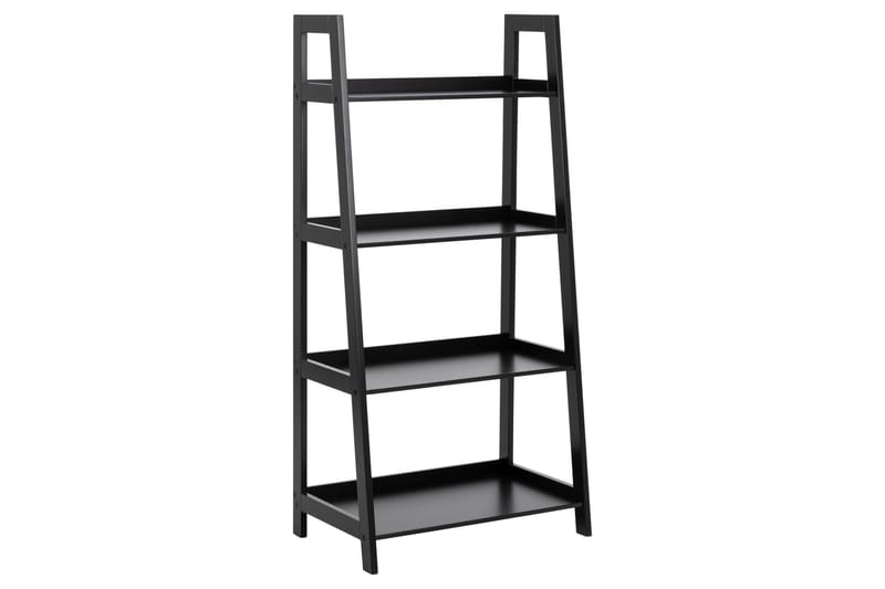 Wilele kirjahylly 63 cm maalattua puuta, Musta