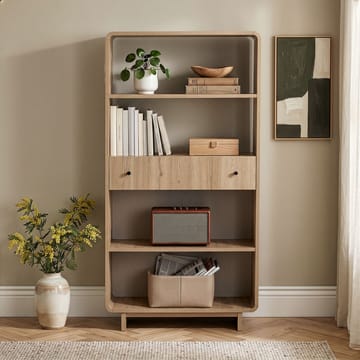 Zavio kirjahylly 78 cm puuta - Ruskea - Säilytys - Hylly - Kirjahylly