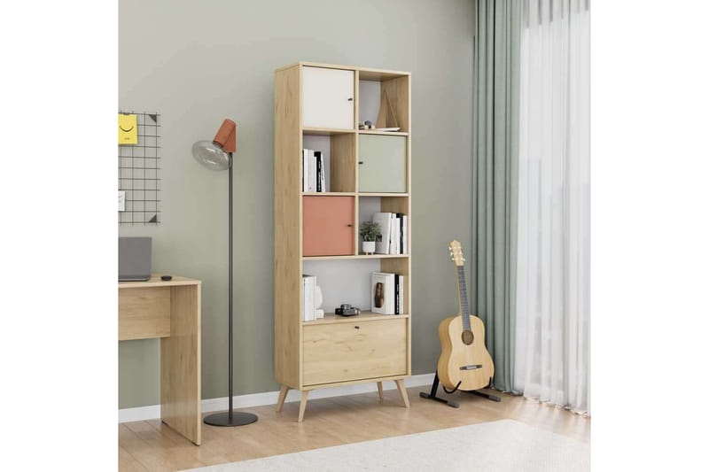 Zerion Kirjahylly 67 cm - Säilytys - Hylly - Kirjahylly