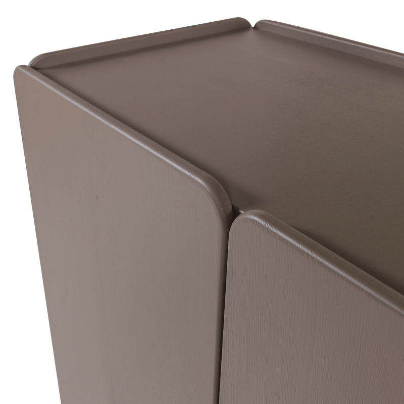 2-ovinen kaappi Root 100 cm - Tryffelinruskea - Säilytys - Kaappi - Säilytyskaappi