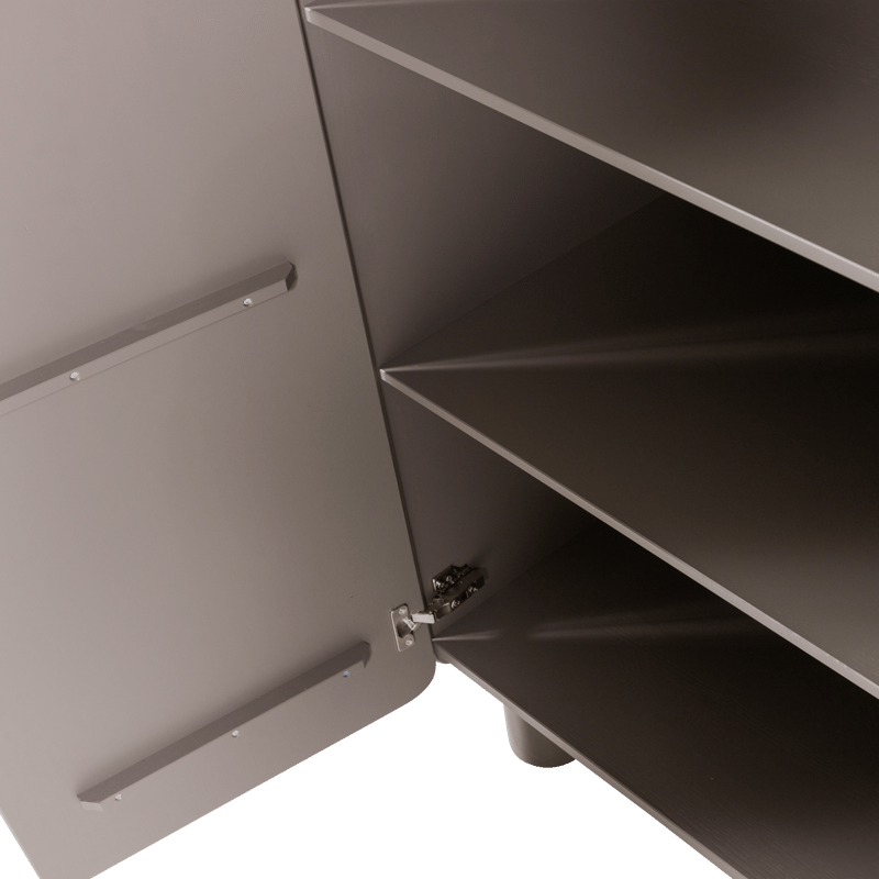 2-ovinen kaappi Root 100 cm - Tryffelinruskea - Säilytys - Kaappi - Säilytyskaappi