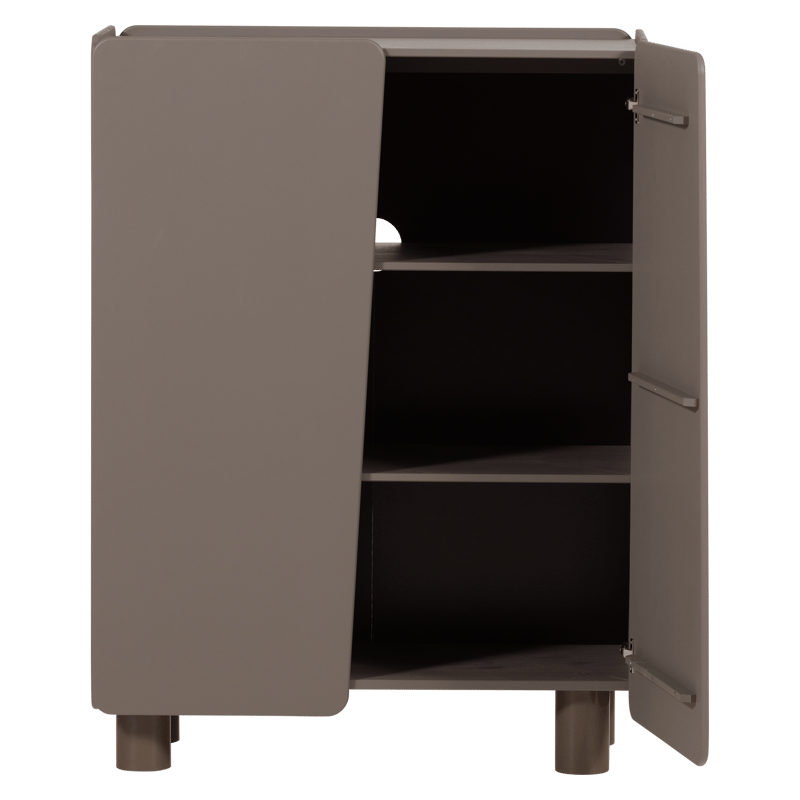 2-ovinen kaappi Root 100 cm - Tryffelinruskea - Säilytys - Kaappi - Säilytyskaappi