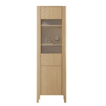 Aggarwal Vitriinikaappi 60 cm - Säilytys - Kaappi - Vitriini