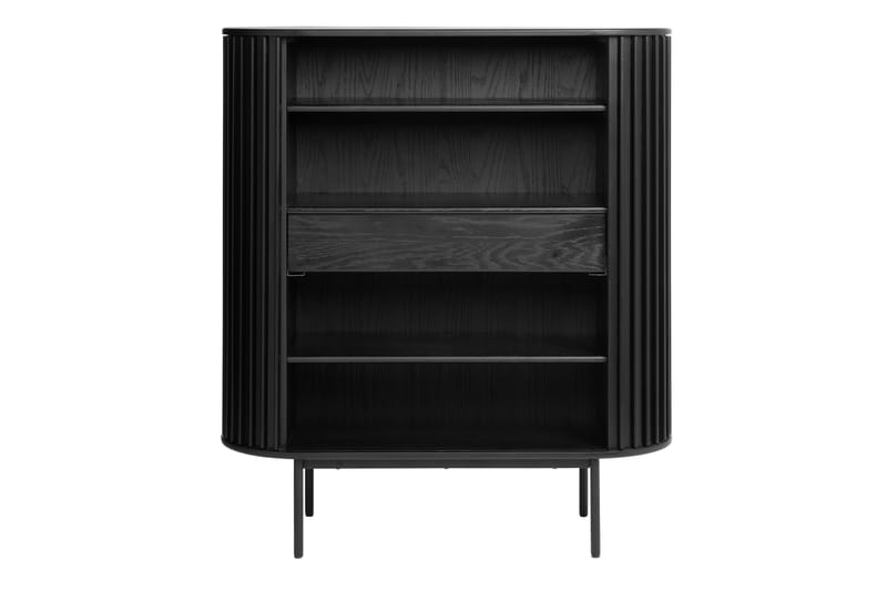 Angelique Highboard - Musta - Säilytys - Kaappi - Säilytyskaappi