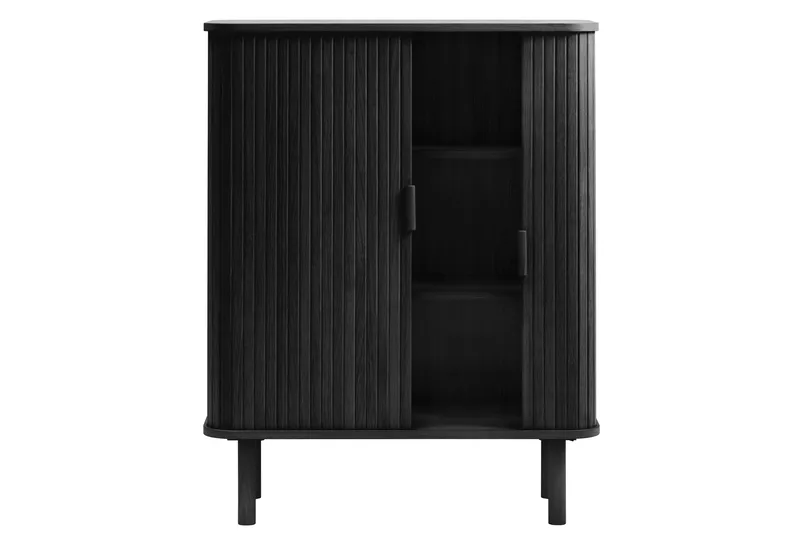 Ankur Highboard - Musta - Säilytys - Kaappi - Säilytyskaappi