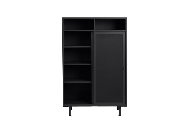 Annabel Highboard - Musta - Säilytys - Kaappi - Säilytyskaappi