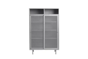 Annabel Highboard - Vaaleanharmaa - Säilytys - Kaappi - Säilytyskaappi