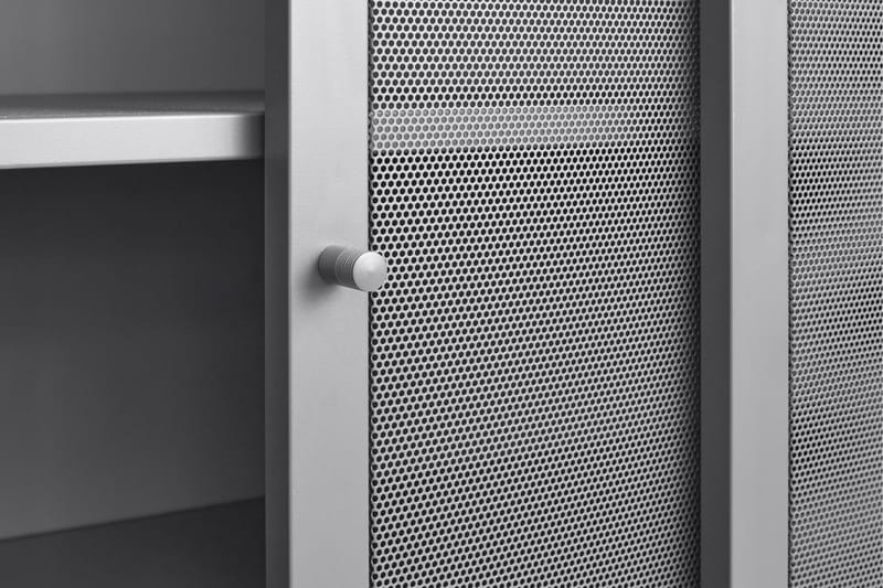 Annabel Highboard - Vaaleanharmaa - Säilytys - Kaappi - Säilytyskaappi