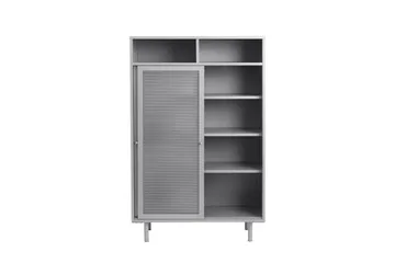 Annabel Highboard - Vaaleanharmaa - Säilytys - Kaappi - Säilytyskaappi