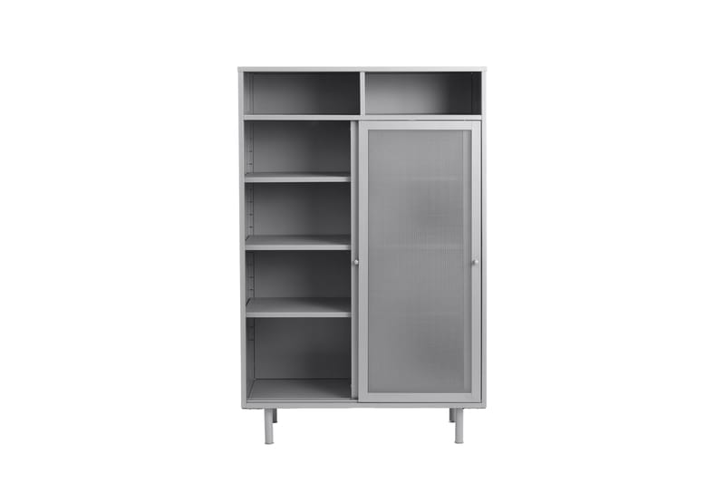 Annabel Highboard - Vaaleanharmaa - Säilytys - Kaappi - Säilytyskaappi
