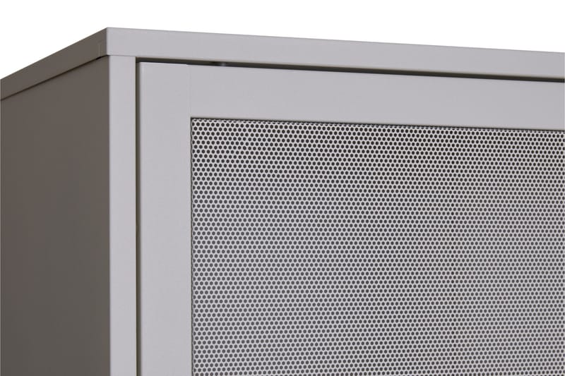 Annabel Vitriinikaappi 90x180 cm - Vaaleanharmaa - Säilytys - Kaappi - Vitriini