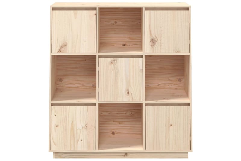 beBasic Kaappi 110,5x35x117 cm täysi mänty - Ruskea - Säilytys - Kaappi - Säilytyskaappi