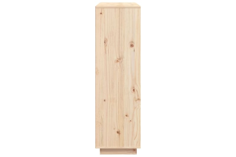 beBasic Kaappi 110,5x35x117 cm täysi mänty - Ruskea - Säilytys - Kaappi - Säilytyskaappi