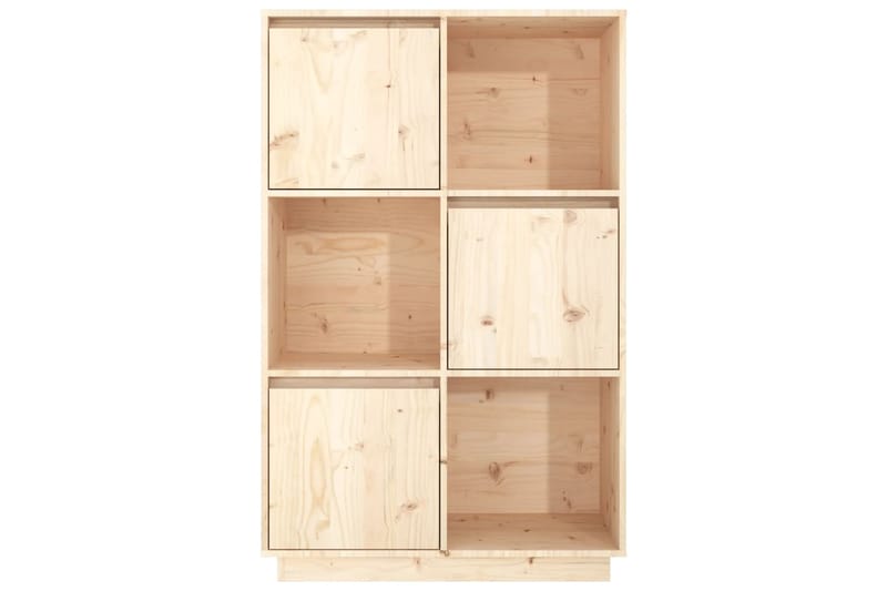 beBasic Kaappi 74x35x117 cm täysi mänty - Ruskea - Säilytys - Kaappi - Säilytyskaappi
