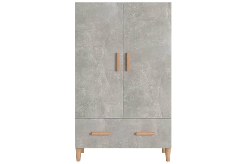 beBasic Kaappi betoninharmaa 70x31x115 cm tekninen puu - Harmaa - Säilytys - Kaappi - Säilytyskaappi