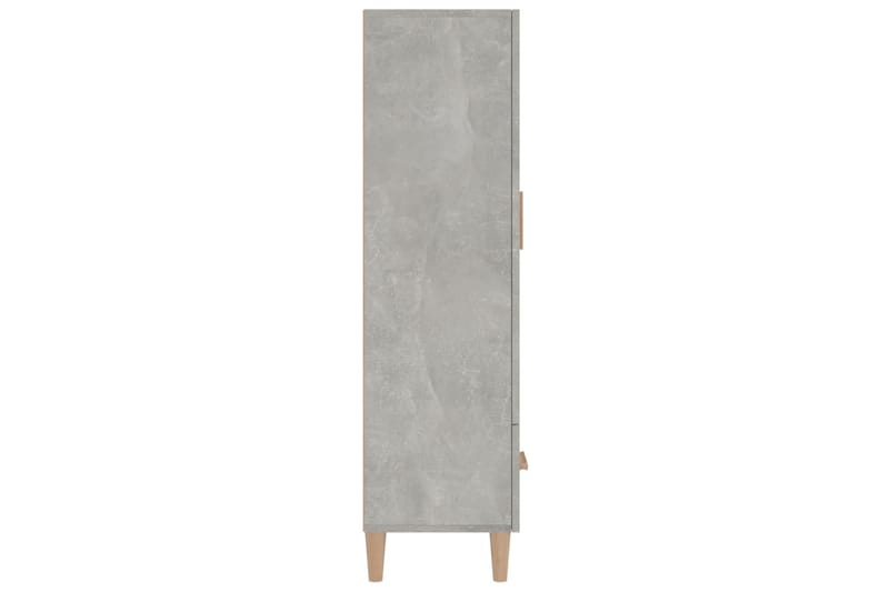 beBasic Kaappi betoninharmaa 70x31x115 cm tekninen puu - Harmaa - Säilytys - Kaappi - Säilytyskaappi