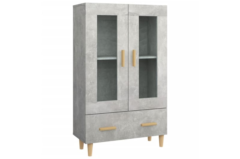 beBasic Kaappi betoninharmaa 70x31x115 cm tekninen puu - Harmaa - Säilytys - Kaappi - Säilytyskaappi