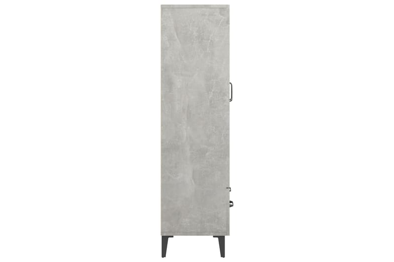 beBasic Kaappi betoninharmaa 70x31x115 cm tekninen puu - Harmaa - Säilytys - Kaappi - Säilytyskaappi