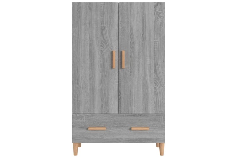 beBasic Kaappi harmaa Sonoma 70x31x115 cm tekninen puu - Harmaa - Säilytys - Kaappi - Säilytyskaappi