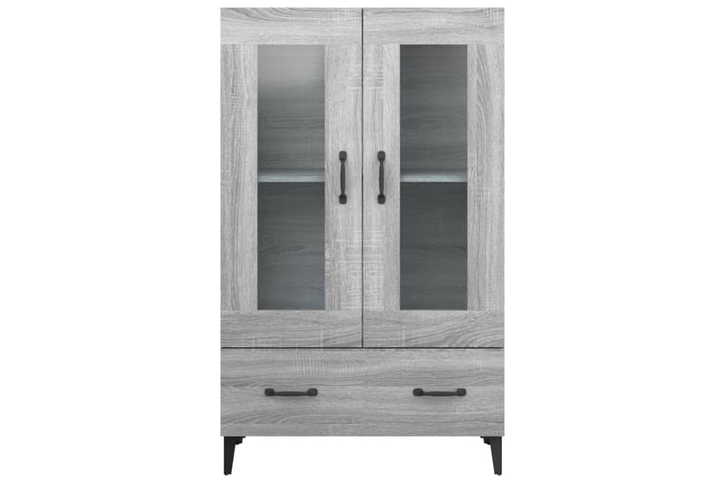 beBasic Kaappi harmaa Sonoma 70x31x115 cm tekninen puu - Harmaa - Säilytys - Kaappi - Säilytyskaappi