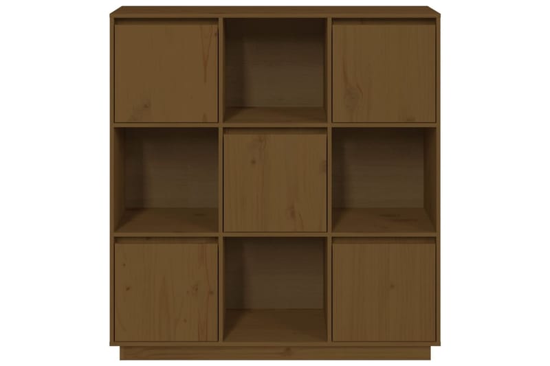 beBasic Kaappi hunajanruskea 110,5x35x117 cm täysi mänty - Ruskea - Säilytys - Kaappi - Säilytyskaappi