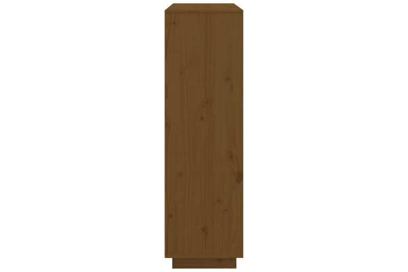beBasic Kaappi hunajanruskea 110,5x35x117 cm täysi mänty - Ruskea - Säilytys - Kaappi - Säilytyskaappi