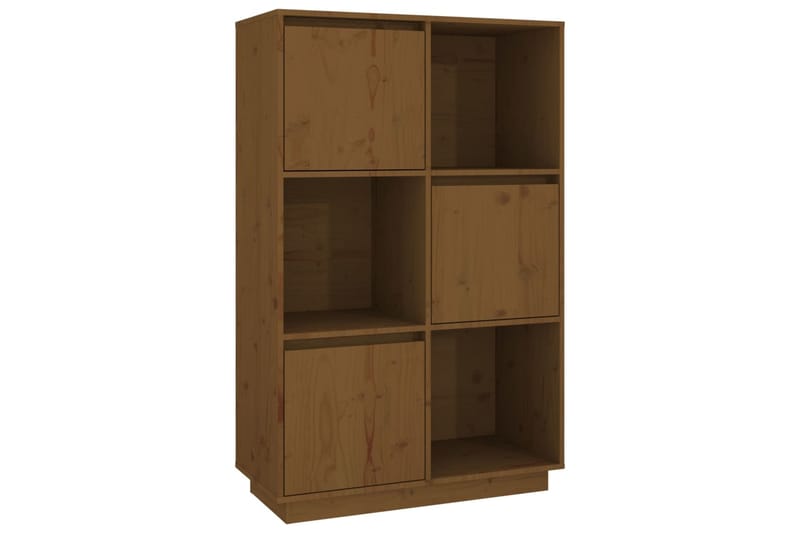 beBasic Kaappi hunajanruskea 74x35x117 cm täysi mänty - Ruskea - Säilytys - Kaappi - Säilytyskaappi