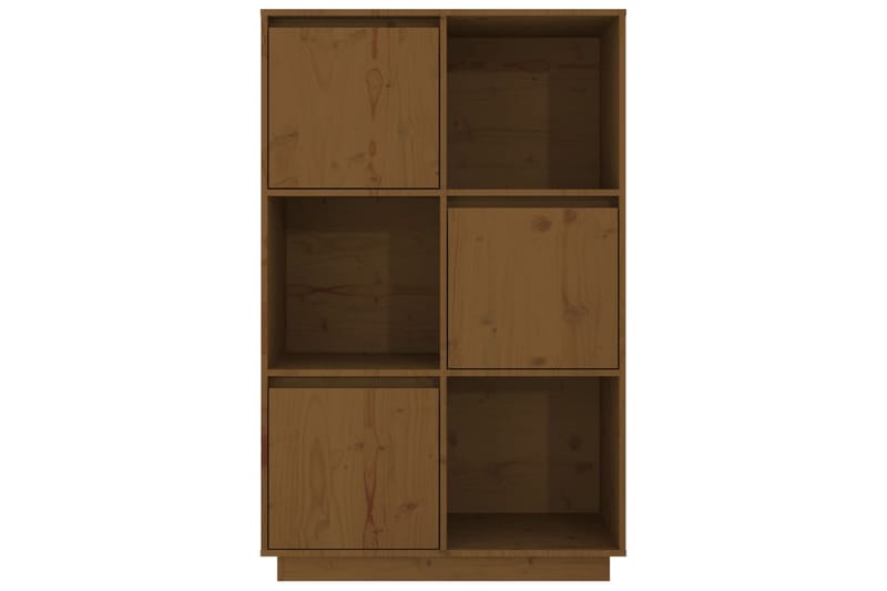 beBasic Kaappi hunajanruskea 74x35x117 cm täysi mänty - Ruskea - Säilytys - Kaappi - Säilytyskaappi