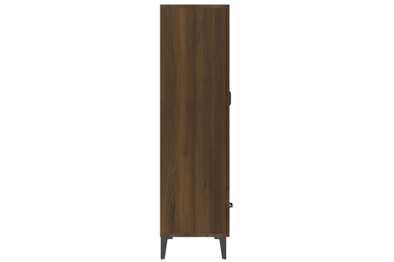 beBasic Kaappi ruskeatammi 70x31x115 cm tekninen puu - Ruskea - Säilytys - Kaappi - Säilytyskaappi