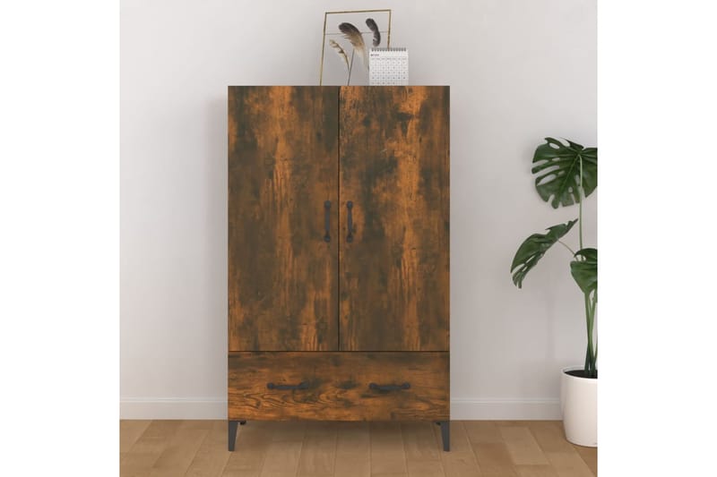 beBasic Kaappi savutammi 70x31x115 cm tekninen puu - Ruskea - Säilytys - Kaappi - Säilytyskaappi